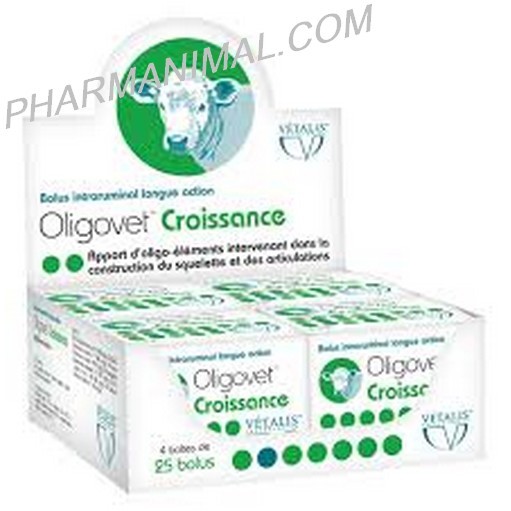 OLIGOVET CROISSANCE BOLUS B/25